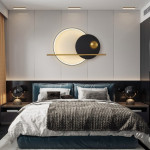 Настенный светодиодный светильник Inodesign Ridn Black 40.6195